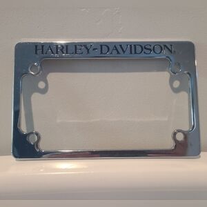 Harley-Davidson License Plate Frame Vintage motorcycle  Harley Davidson Metal HD